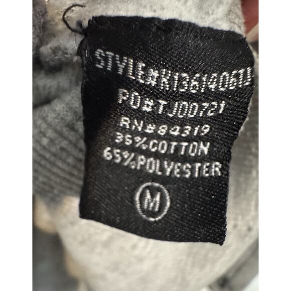 Lyn Gray Pullover Sweatshirt, Front Zip Pockets, Cotton/Polyester, Medium - Picture 7 of 7